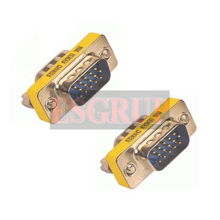 15 PİN ERKEK  ERKEK VGA ÇEVİRİCİ D-SUB KONNEKTÖR﻿﻿